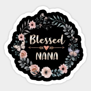 Blessed Nana Thanksgiving Sticker